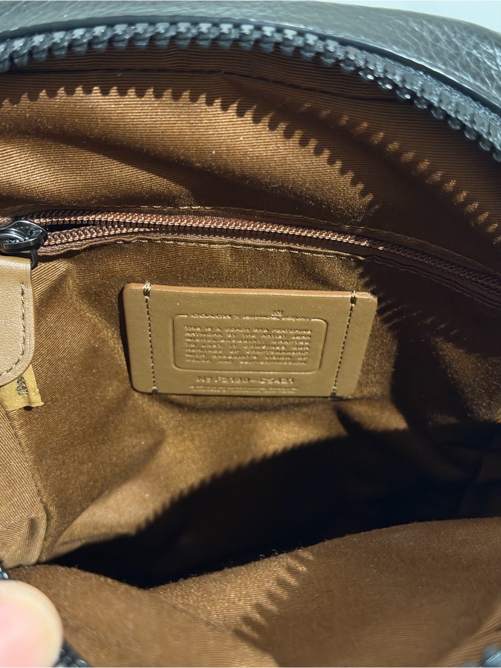 Coach X Jean Michel Basquiat Track Crossbody Bag In Signature Canvas - Picture 11 of 11